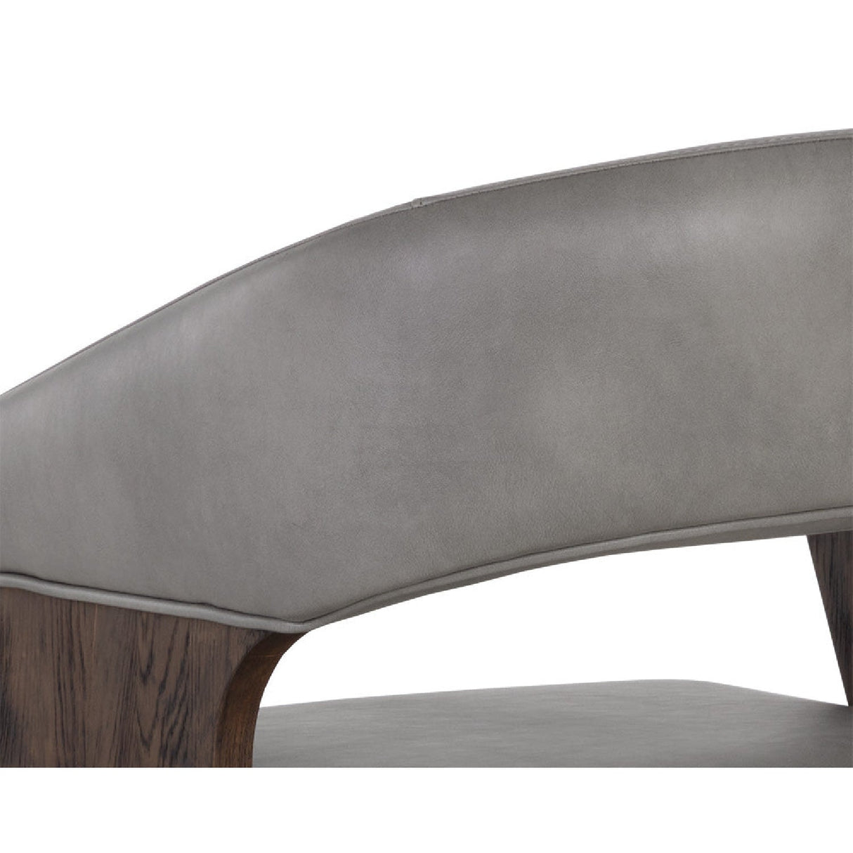 Gray Leather Look Office Chair by Splendido Leonce, alternate view 12