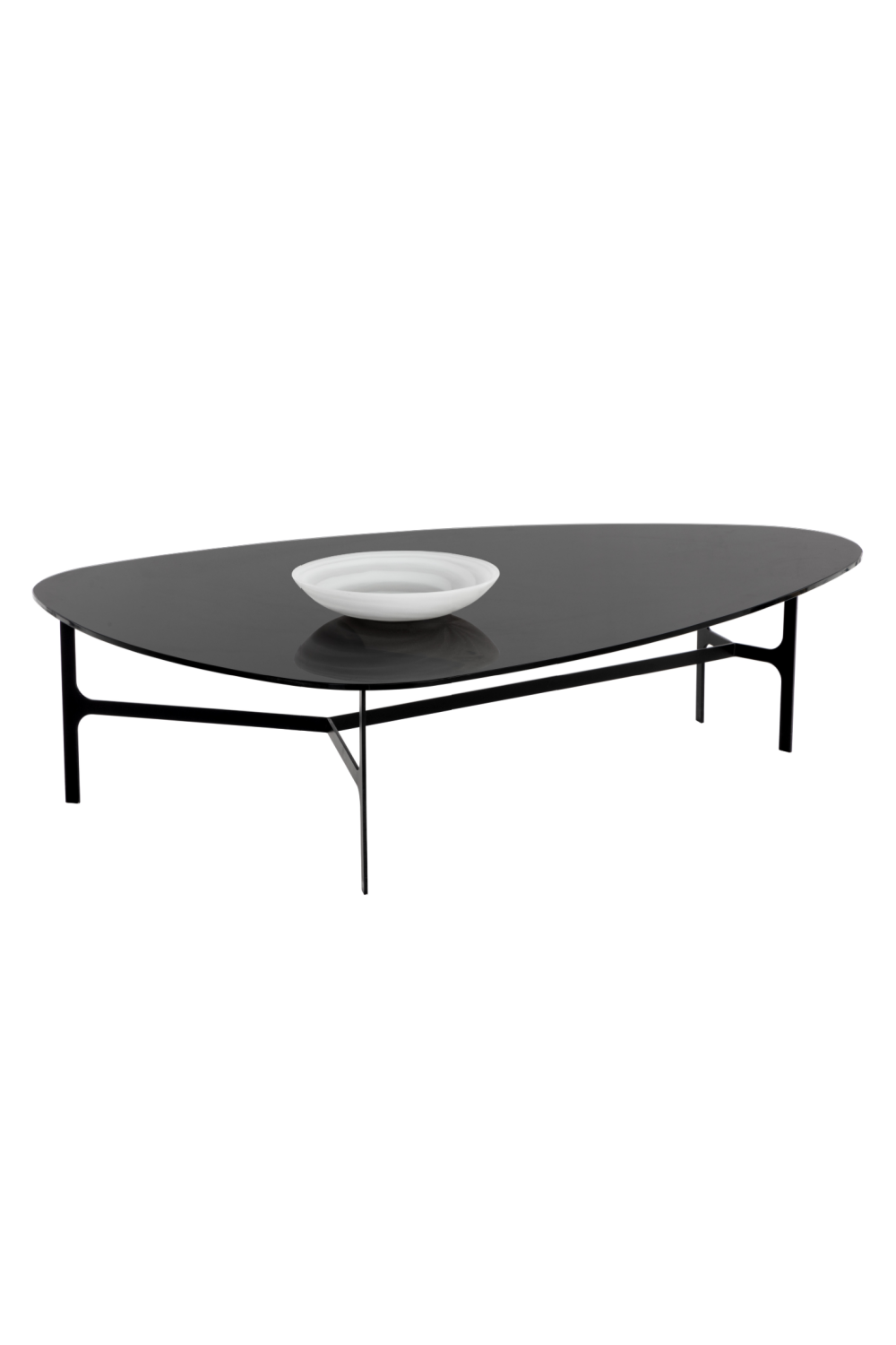 Black Glass Coffee Table by Splendido Kiernan, alternate view 3