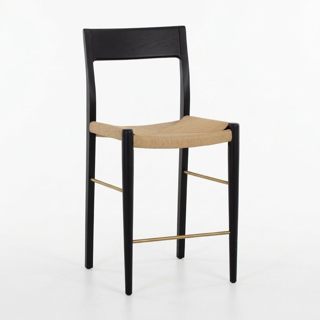 Natural Rope Seat Counter Stool by Splendido Bondi, alternate view 8