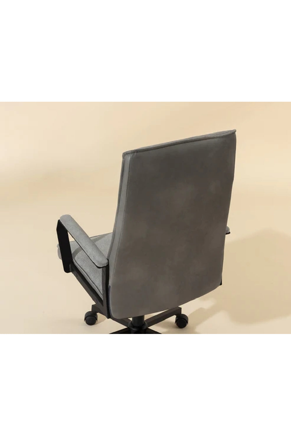 Modern European furniture - Gray High-Back Office Chair - www.oroa.com