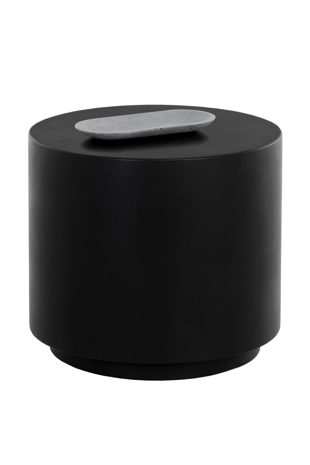 Cylindrical Indoor/Outdoor End Table by Splendido Rubin Side Table, alternate view 3