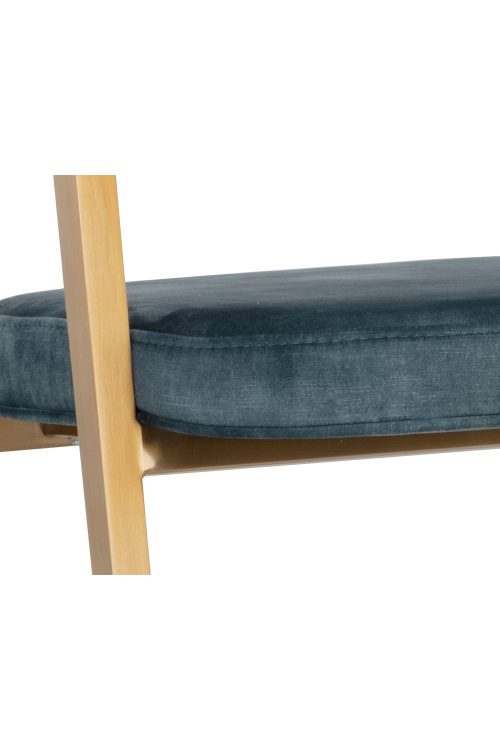 Blue Channeled Back Dining Armchair by Splendido Burgos Dining Chair, alternate view 7