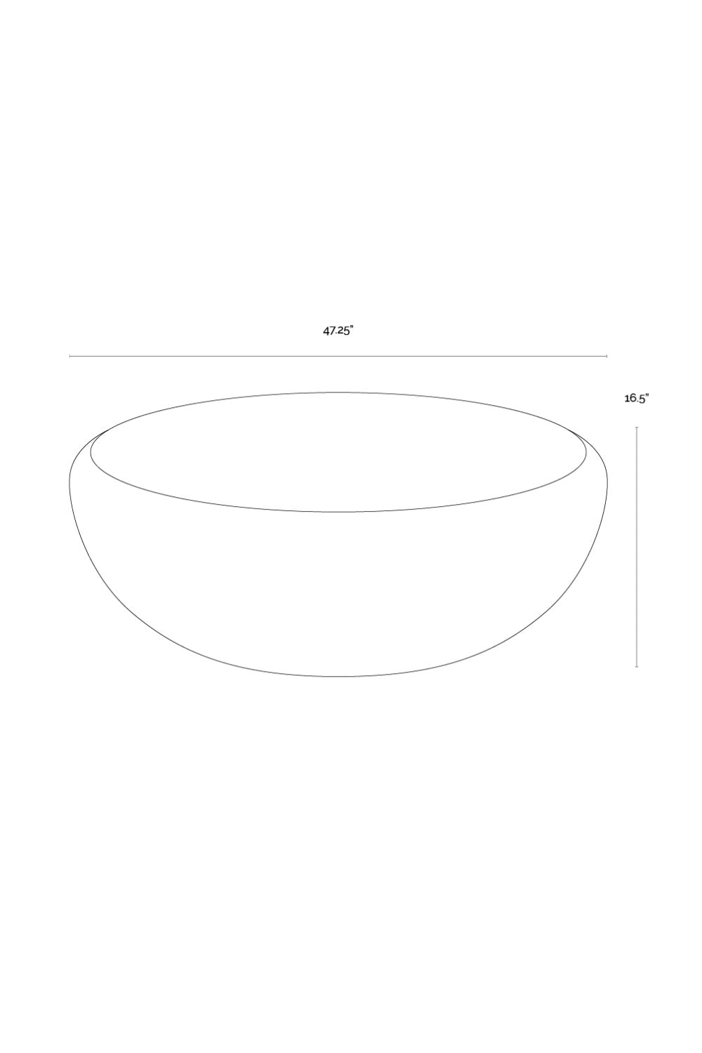 Contemporary Round Indoor/Outdoor Coffee Table | Splendido Lolite | Oroa.com