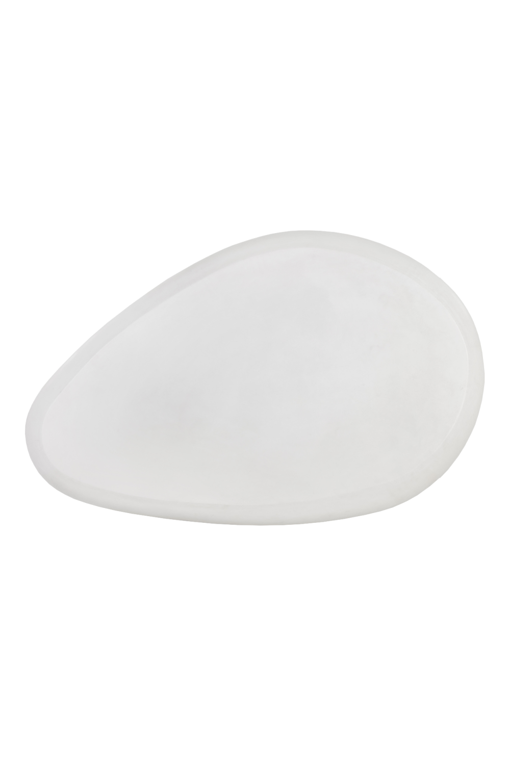 White Organic-Shaped Indoor/Outdoor Coffee Table L by Splendido Corvo, alternate view 5