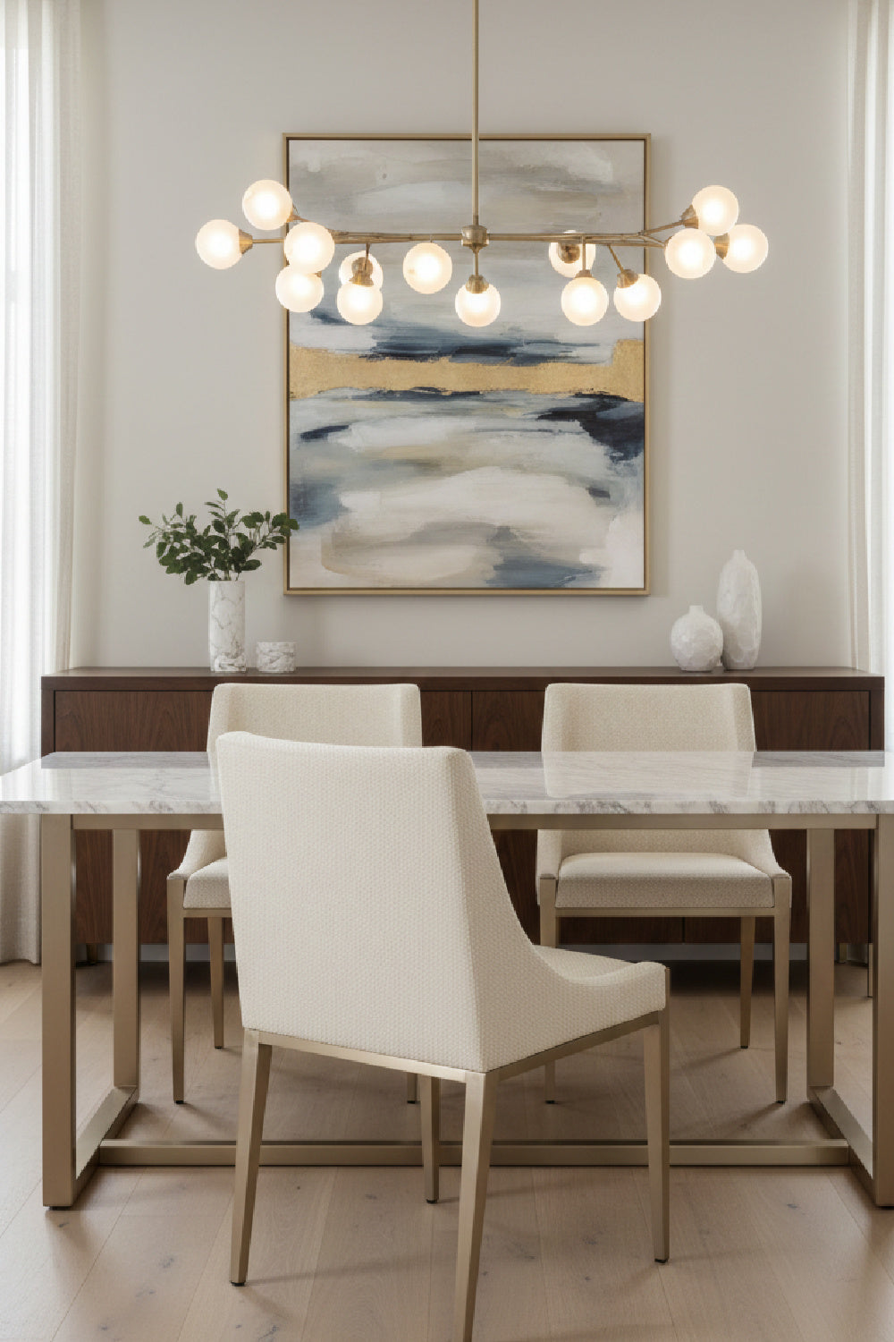 Fabric Upholstered Dining Chair by Splendido Dionne, alternate view 2