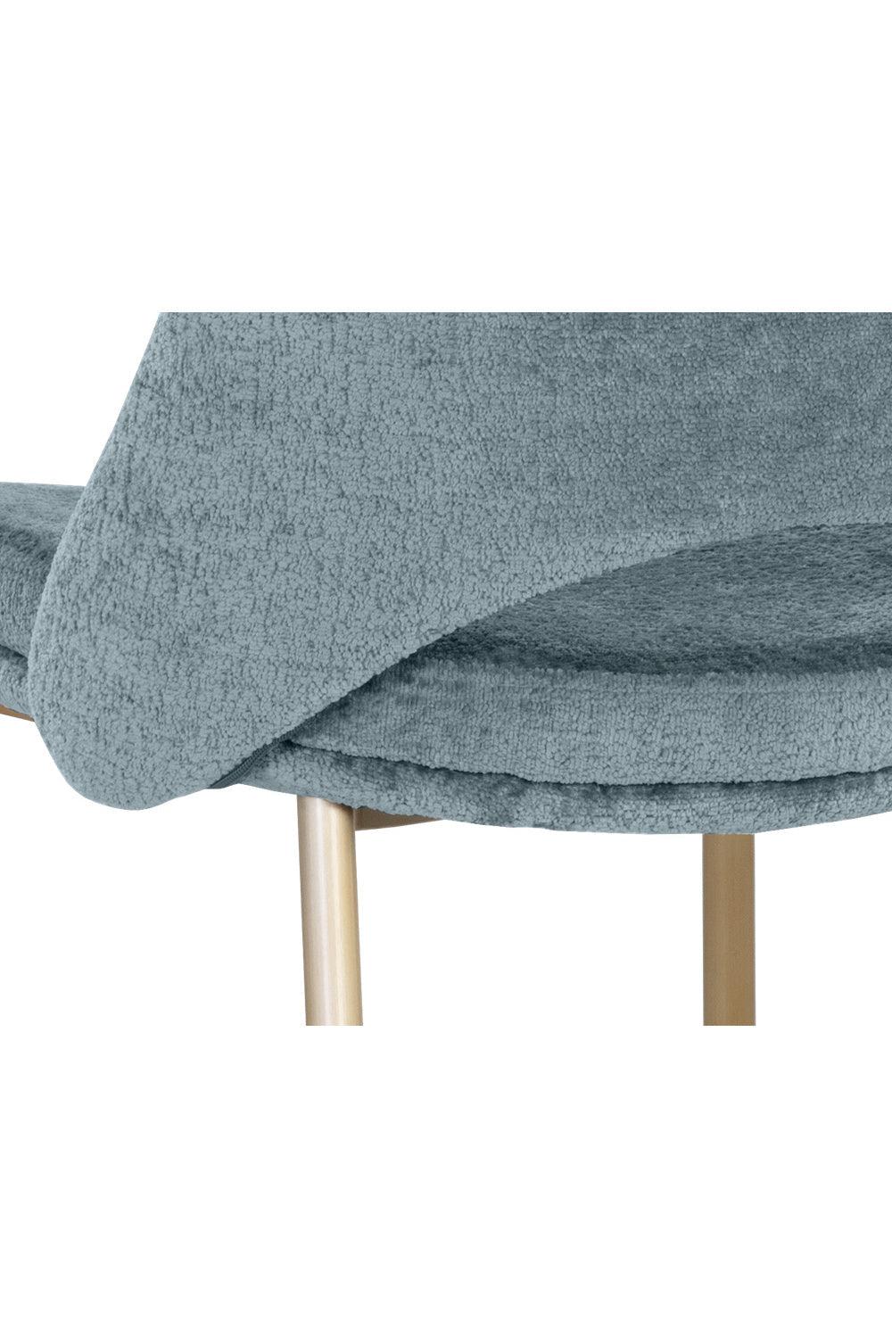 Blue Cutout-Back Counter Stool by Splendido Radella, alternate view 7
