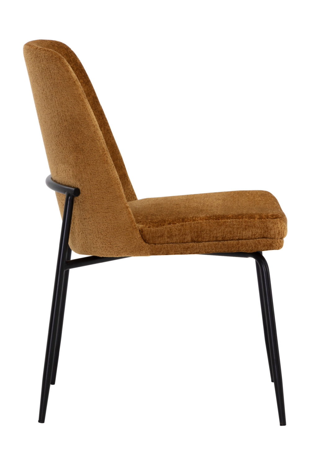 Brown Fabric Dining Chairs (2) by Splendido Zeke, alternate view 4
