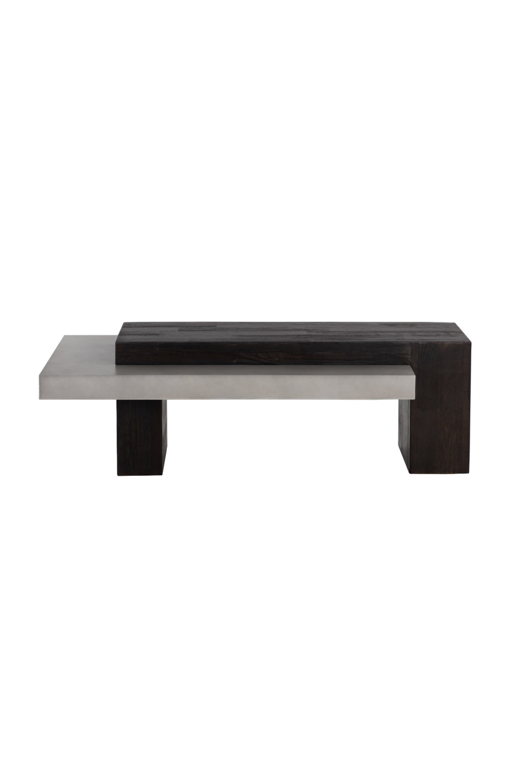 Rectangular Timber-Effect Indoor/Outdoor Coffee Table by Splendido Herriot, alternate view 12