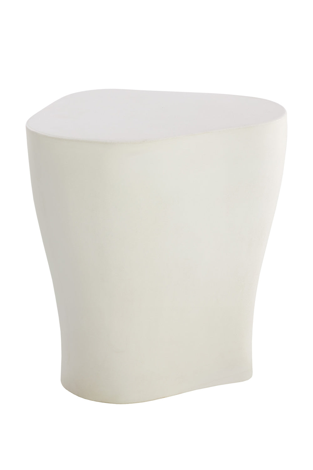 White Freeform Indoor/Outdoor End Table L by Splendido Dali Side Table, alternate view 3
