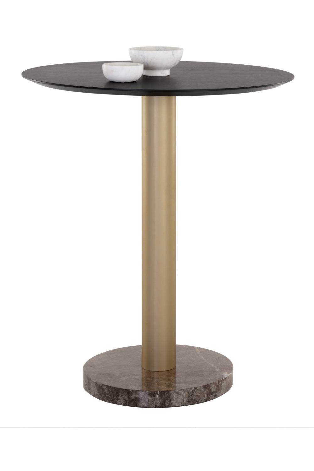 Gray Oak Bar Table by Splendido Monaco Dining Table, alternate view 3