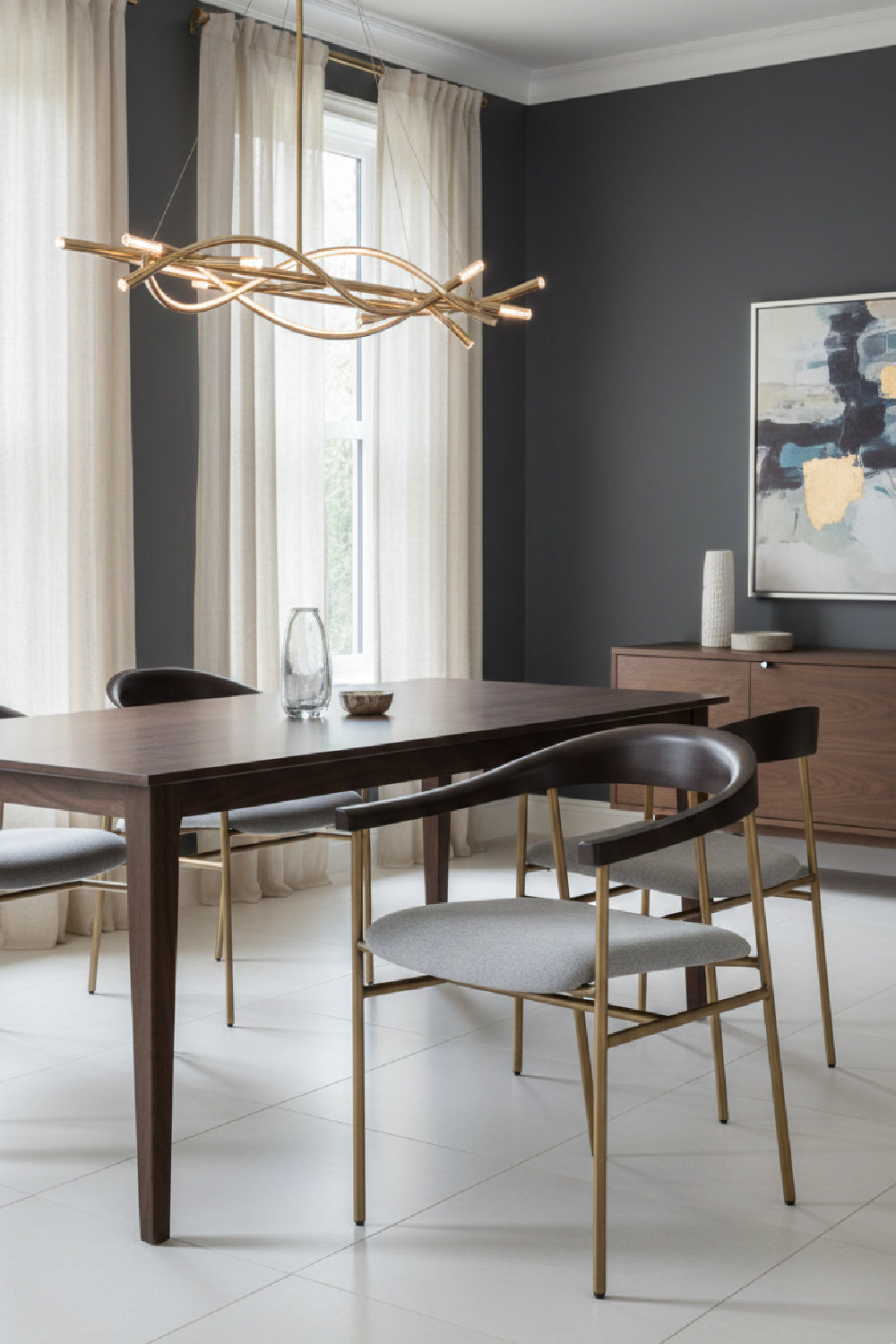 Rubberwood Back Dining Chair by Splendido Giorgio, alternate view 2
