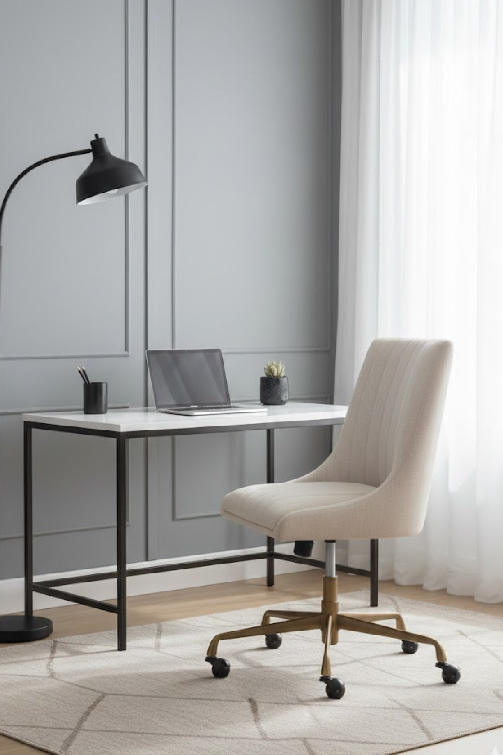 Vertical Stitched Office Chair by Splendido Halden, alternate view 2
