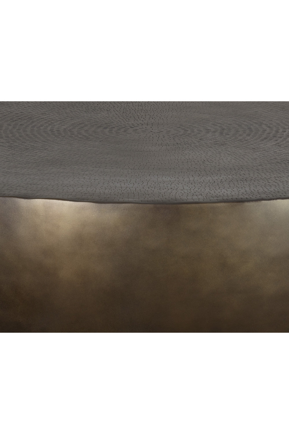Round Antique Bronze Coffee Table by Splendido Cale, alternate view 6