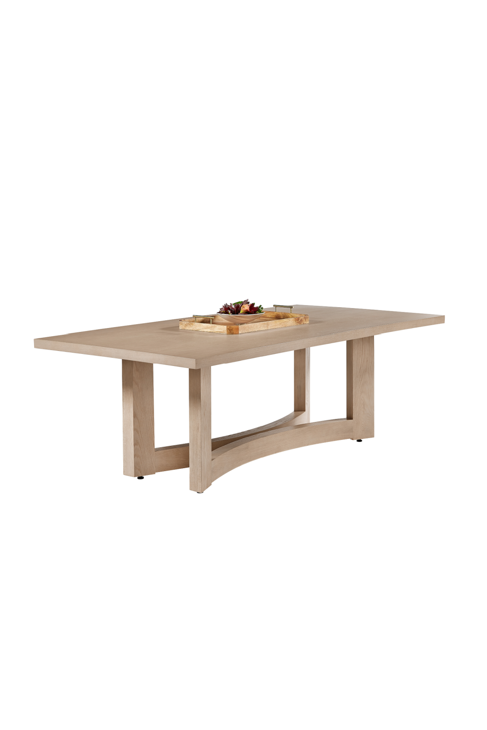 Light Washed Oak Dining Table by Splendido Arezza, alternate view 4