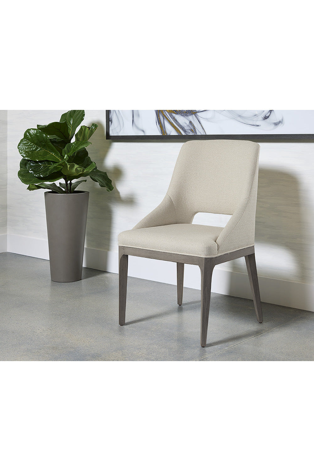 Cutout Design Dining Chair by Splendido Estrada, alternate view 8