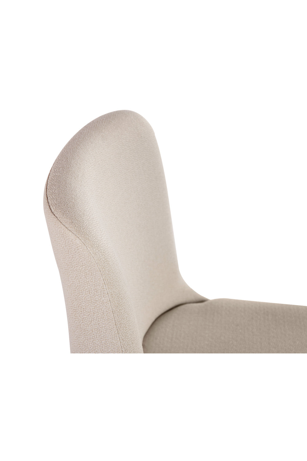 Minimalist Upholstered Dining Chair by Splendido Elisa, alternate view 6