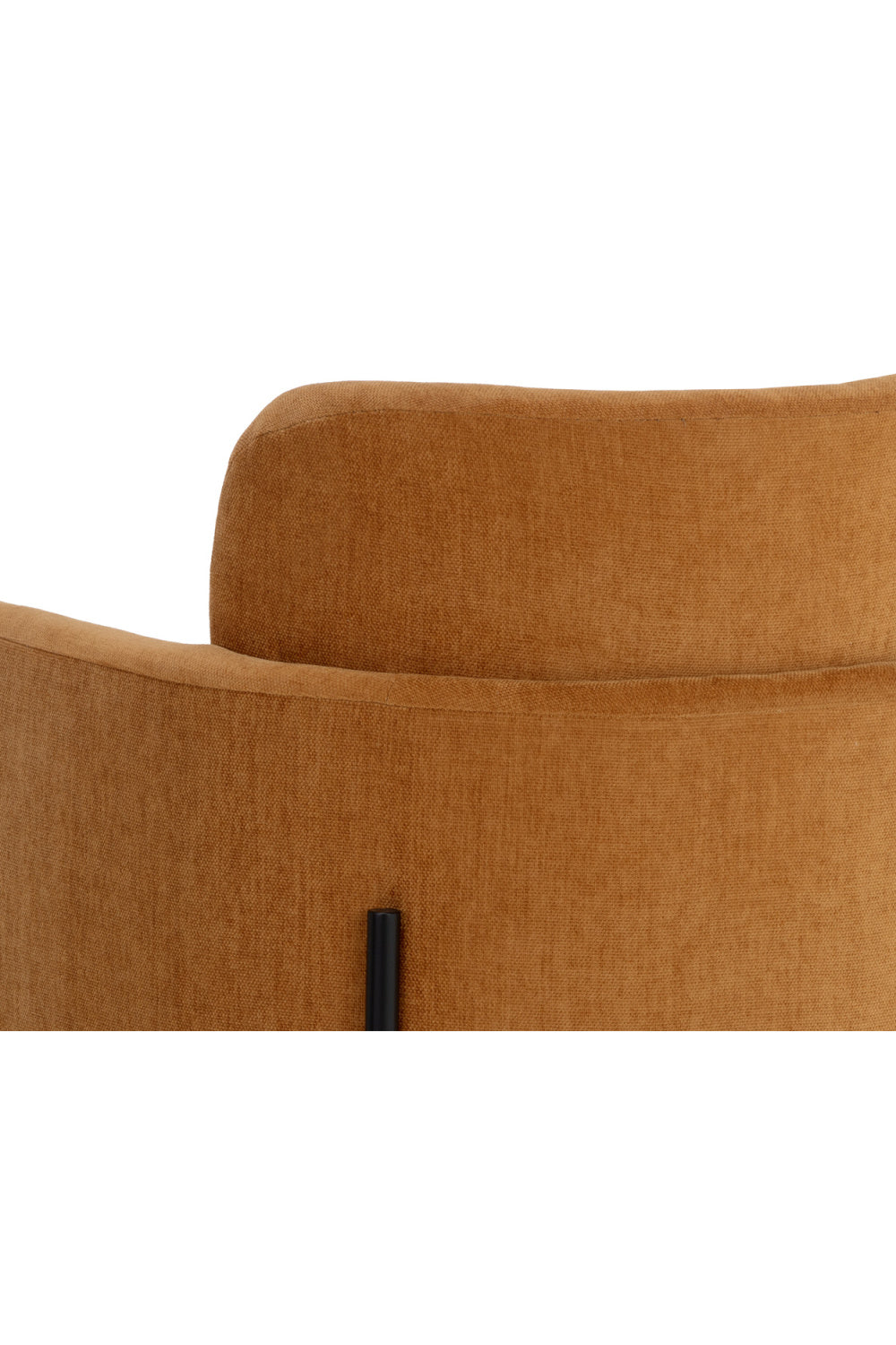Yellow Fabric Dining Armchair by Splendido Richie Dining Chair, alternate view 8