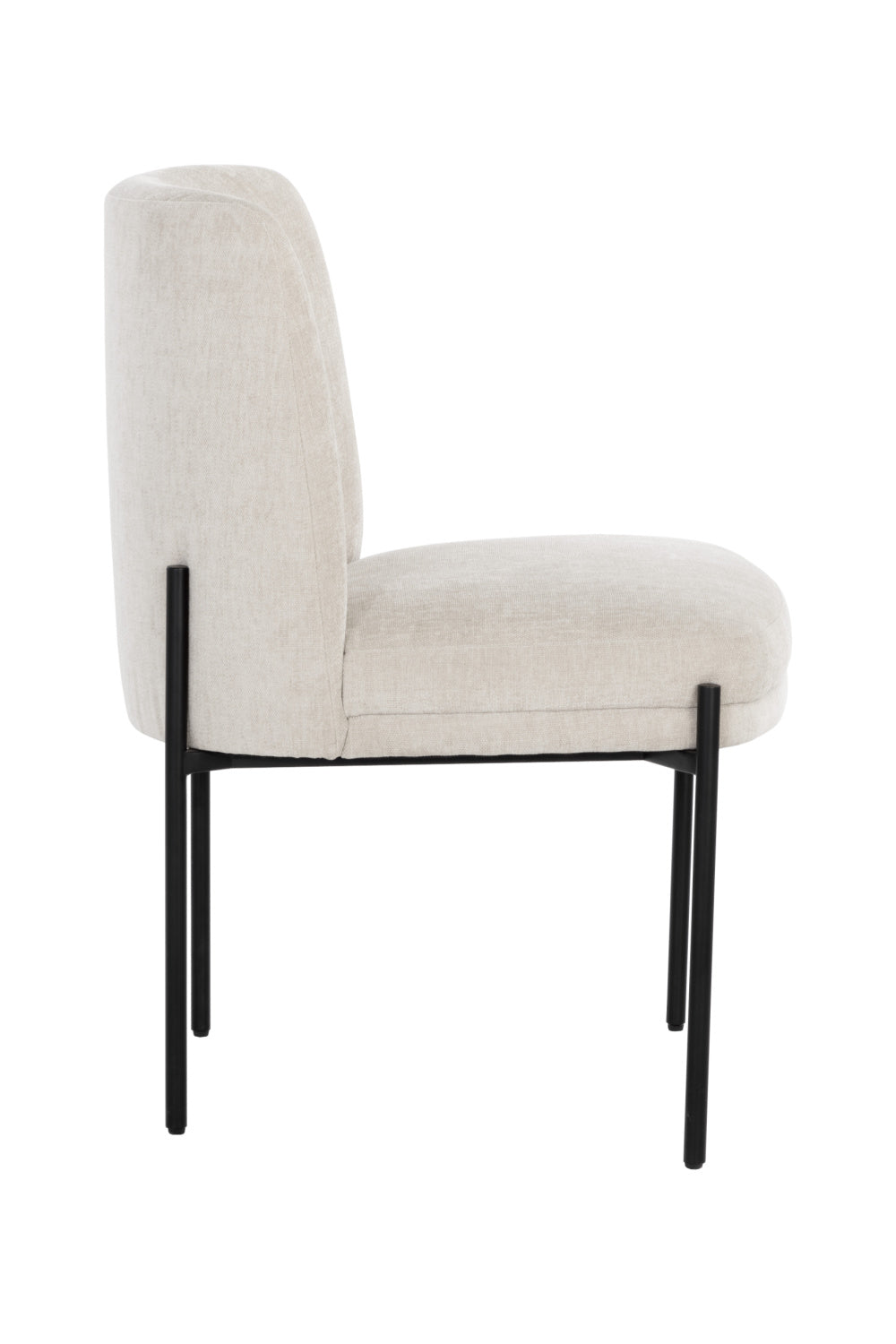 Textured Fabric Dining Chair by Splendido Richie, alternate view 3