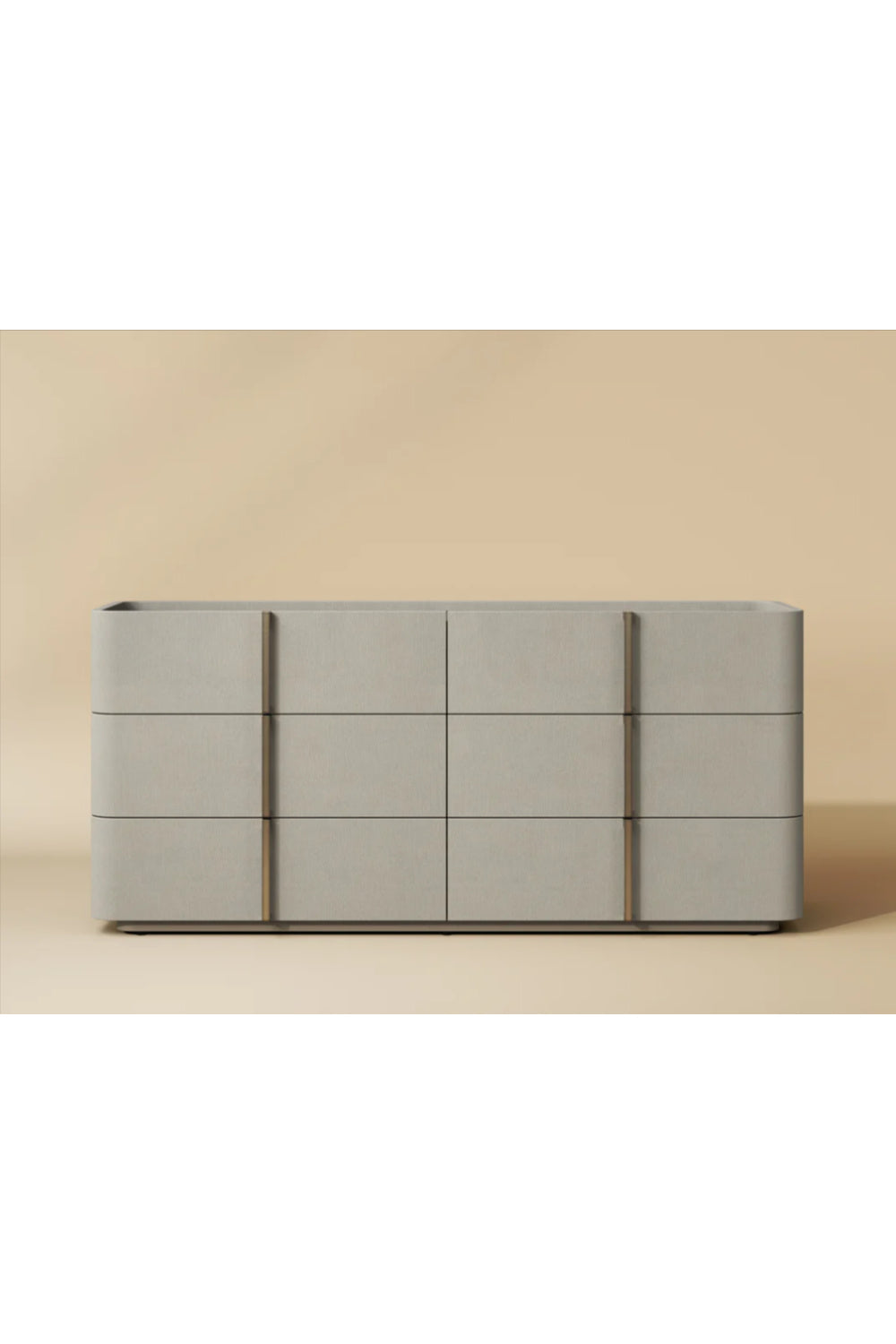 Leather-Look 6-Drawer Dresser by Splendido Jamille, alternate view 9