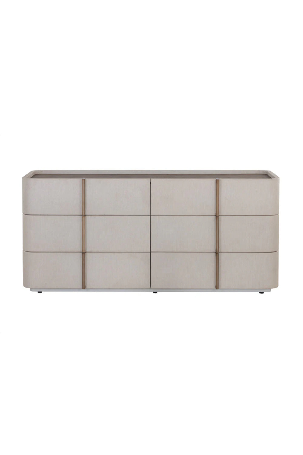 Leather-Look 6-Drawer Dresser by Splendido Jamille