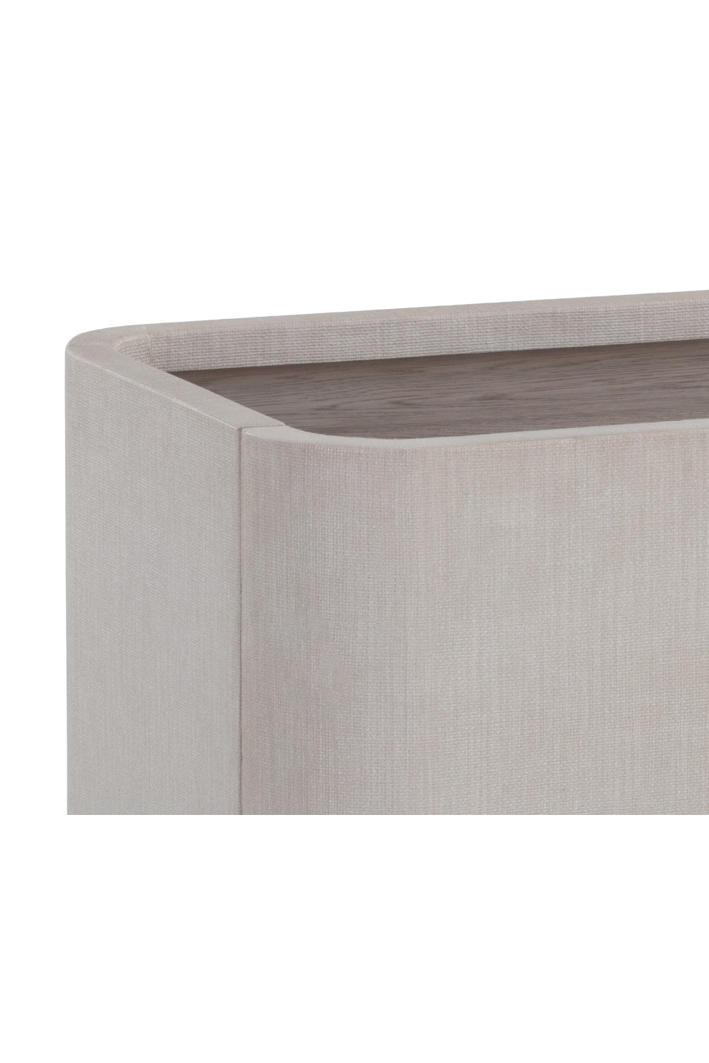 Leather-Look 2-Drawer Nightstand by Splendido Jamille, alternate view 6
