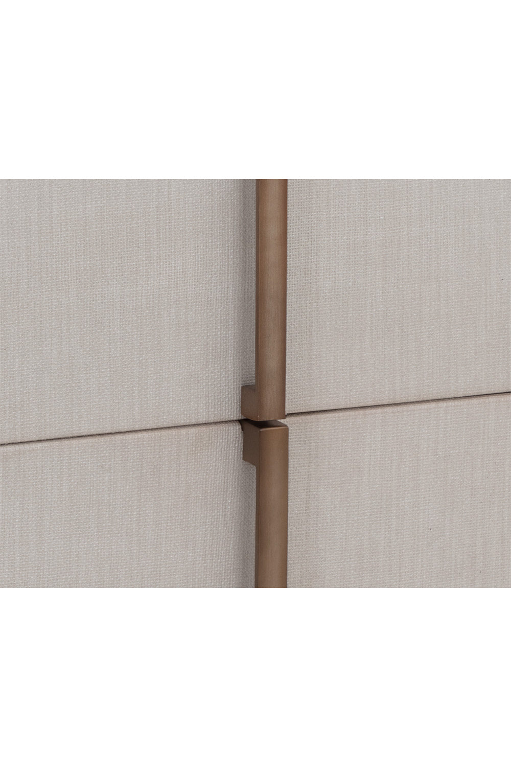 Leather-Look 2-Drawer Nightstand | Splendido Jamille | Oroa.com