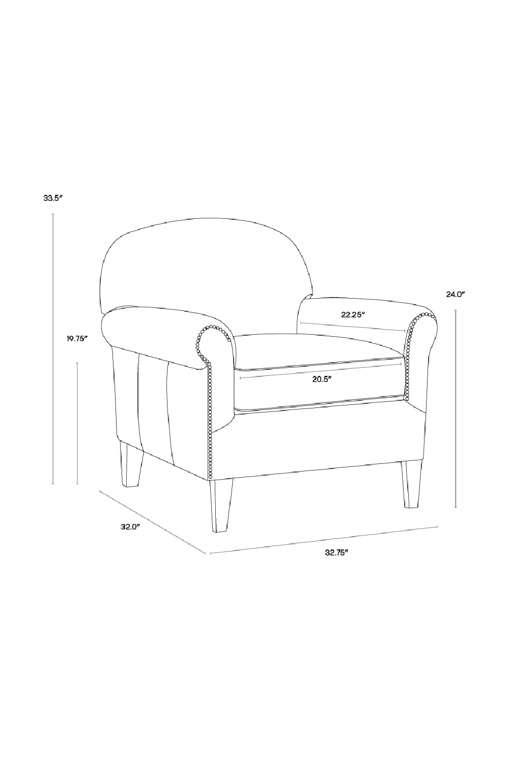 Sculpted Leather Lounge Chair by Splendido Bastoni Accent Chair, alternate view 11