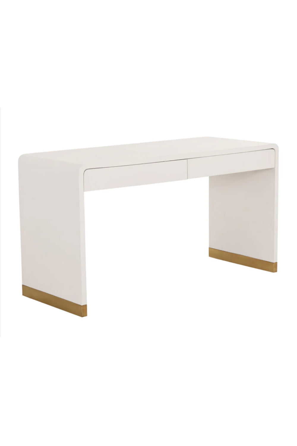 Curved Wood Desk by Splendido Ilona