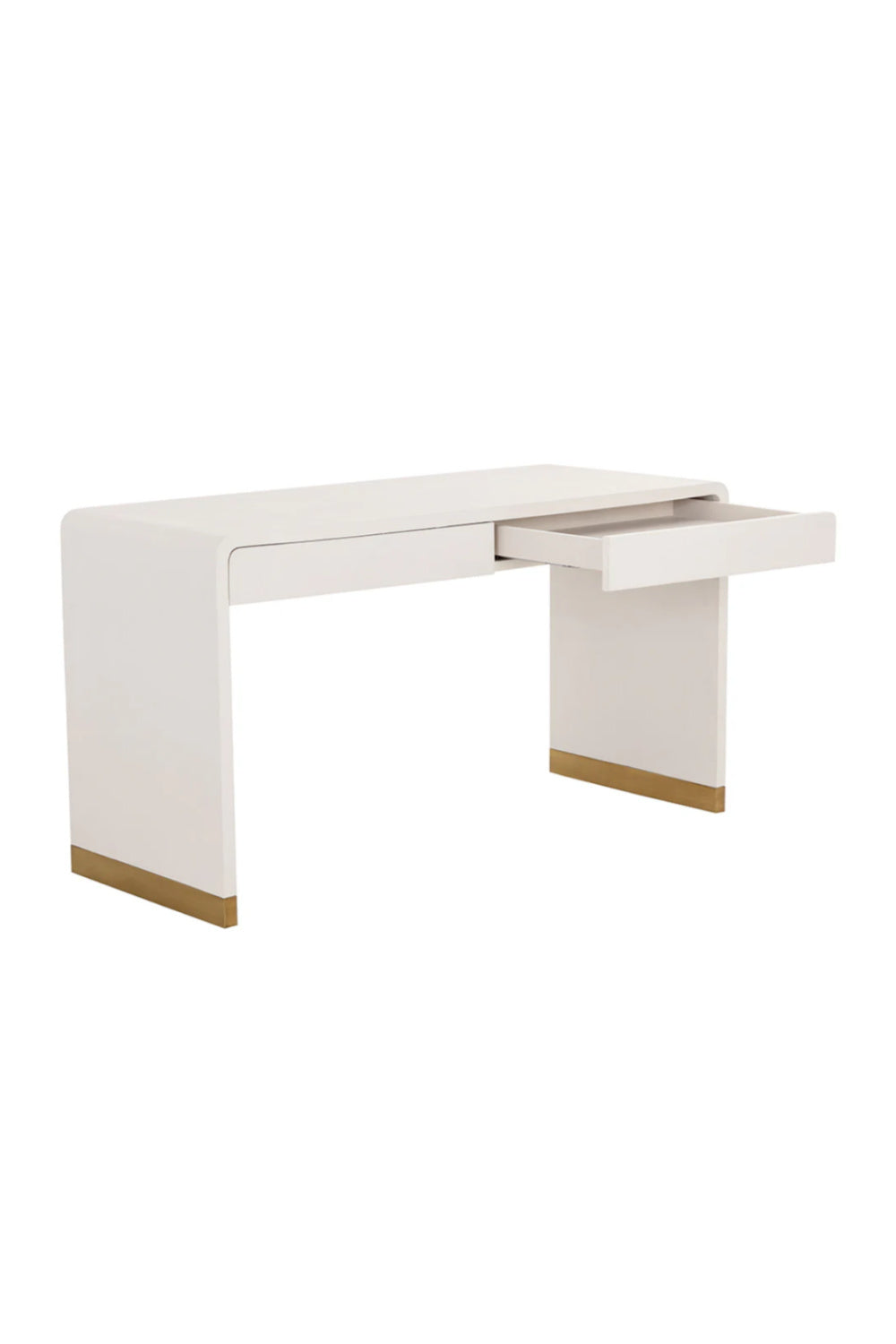 Curved Wood Desk | Splendido Ilona | Oroa.com