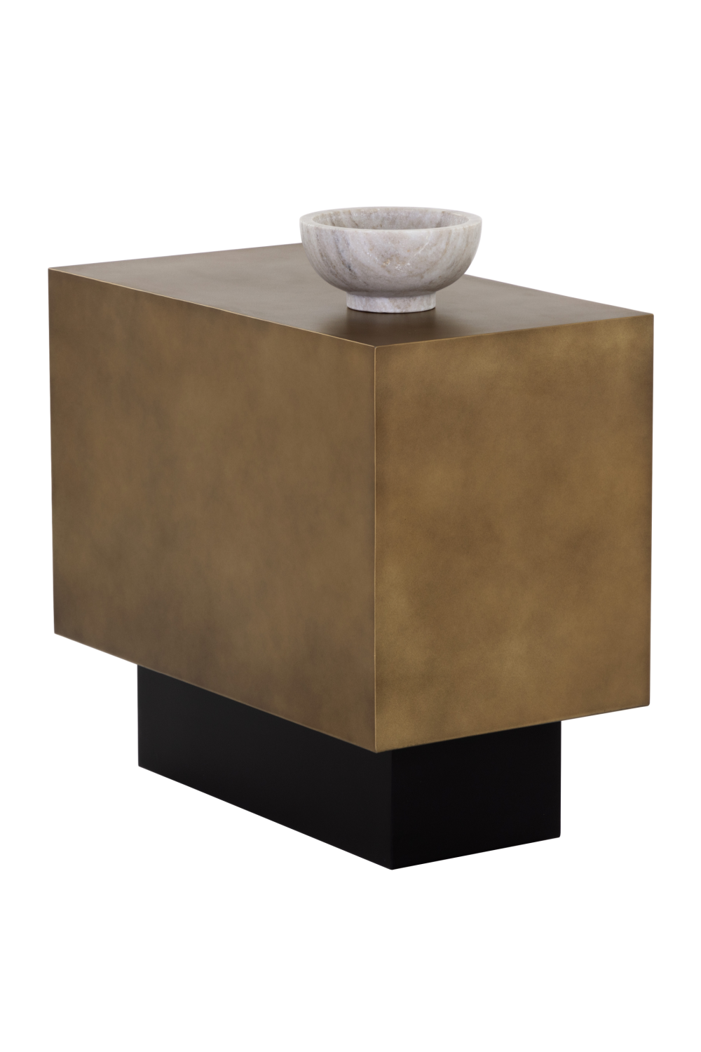 Rectangular Brass Side Table by Splendido Blakely, alternate view 4