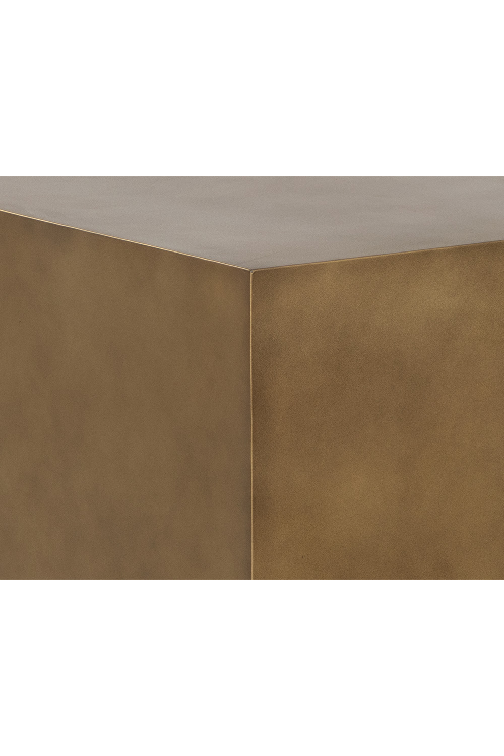 Rectangular Brass Side Table by Splendido Blakely, alternate view 5