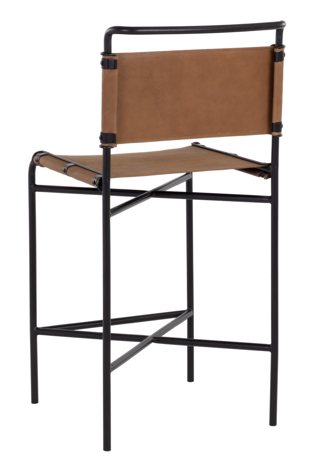 Classic Leather Counter Stool by Splendido Corrigan, alternate view 5
