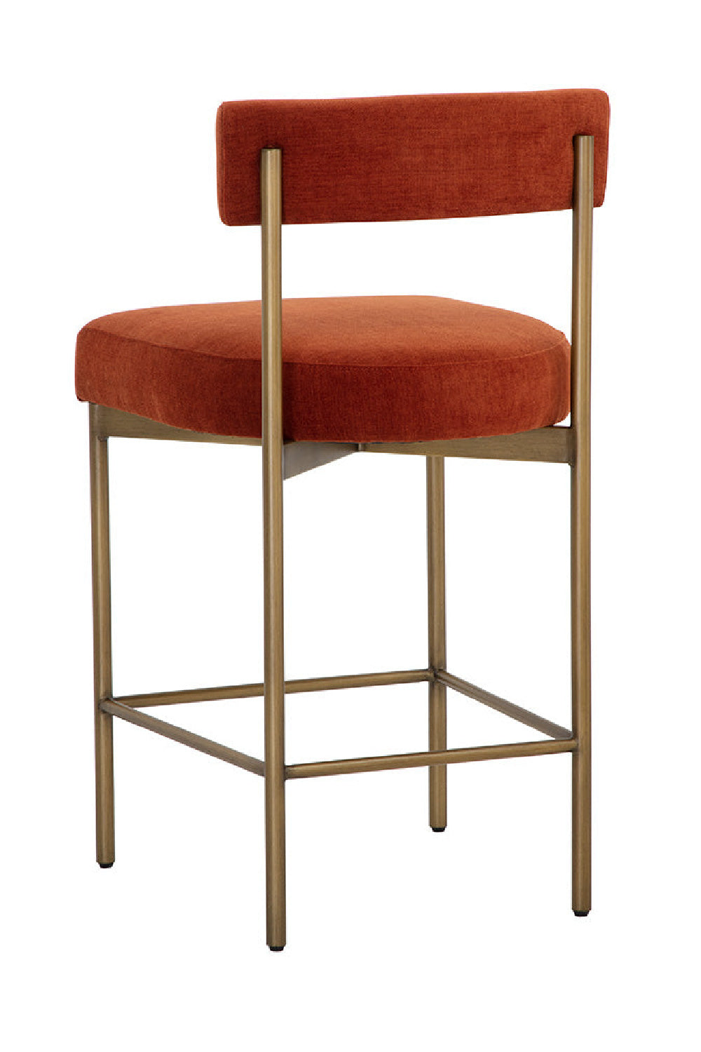 Low Back Fabric Counter Stool by Splendido Seneca Barstool, alternate view 22