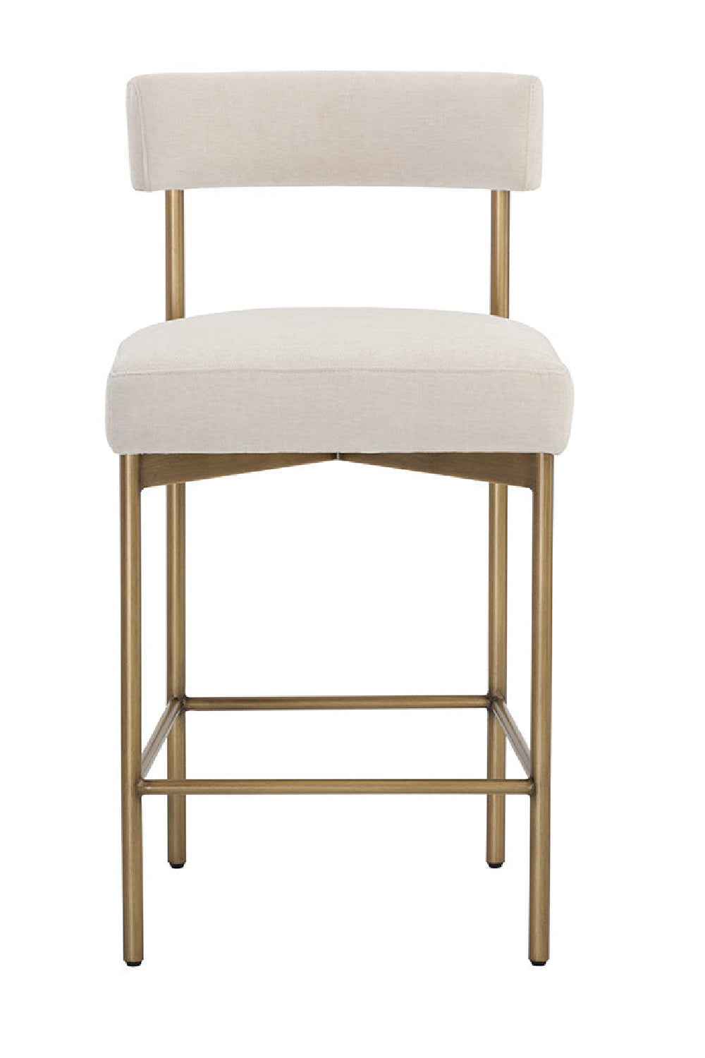 Low Back Fabric Counter Stool by Splendido Seneca Barstool, alternate view 3