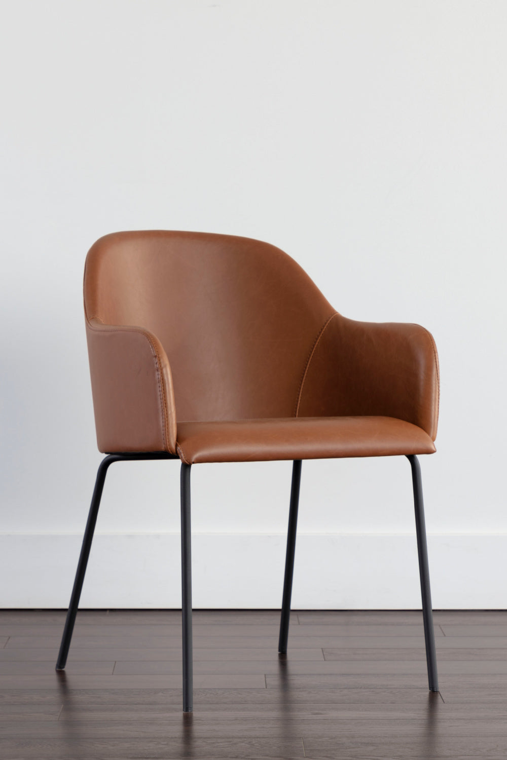 Leather Look Dining Armchair by Splendido Hensley Dining Chair, alternate view 9
