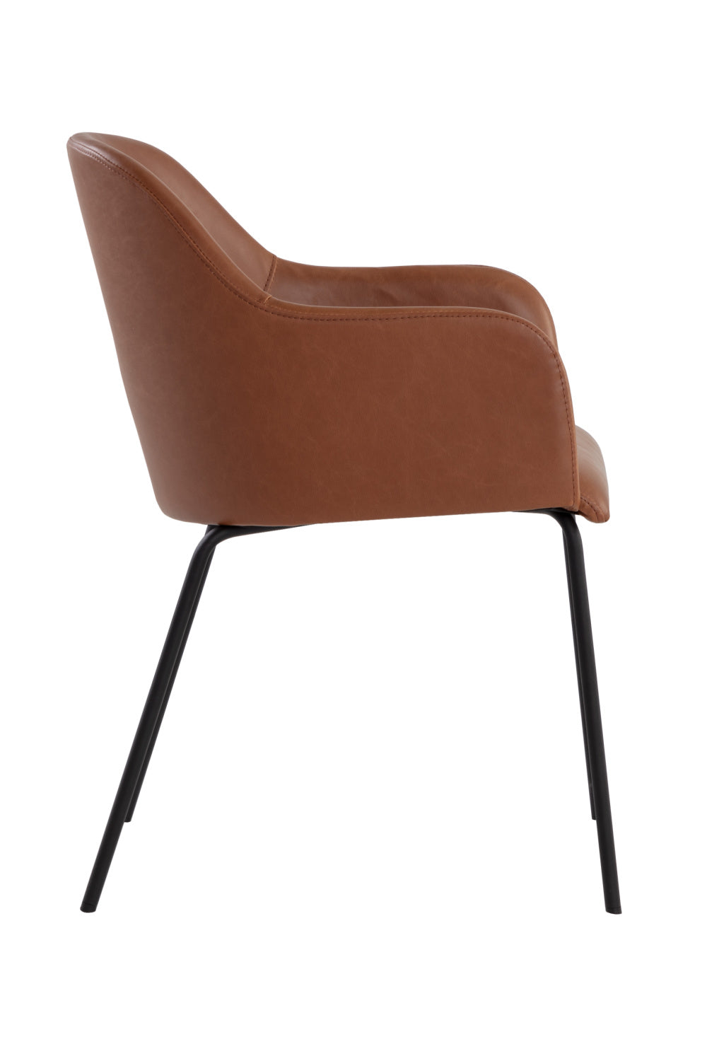 Leather Look Dining Armchair by Splendido Hensley Dining Chair, alternate view 4