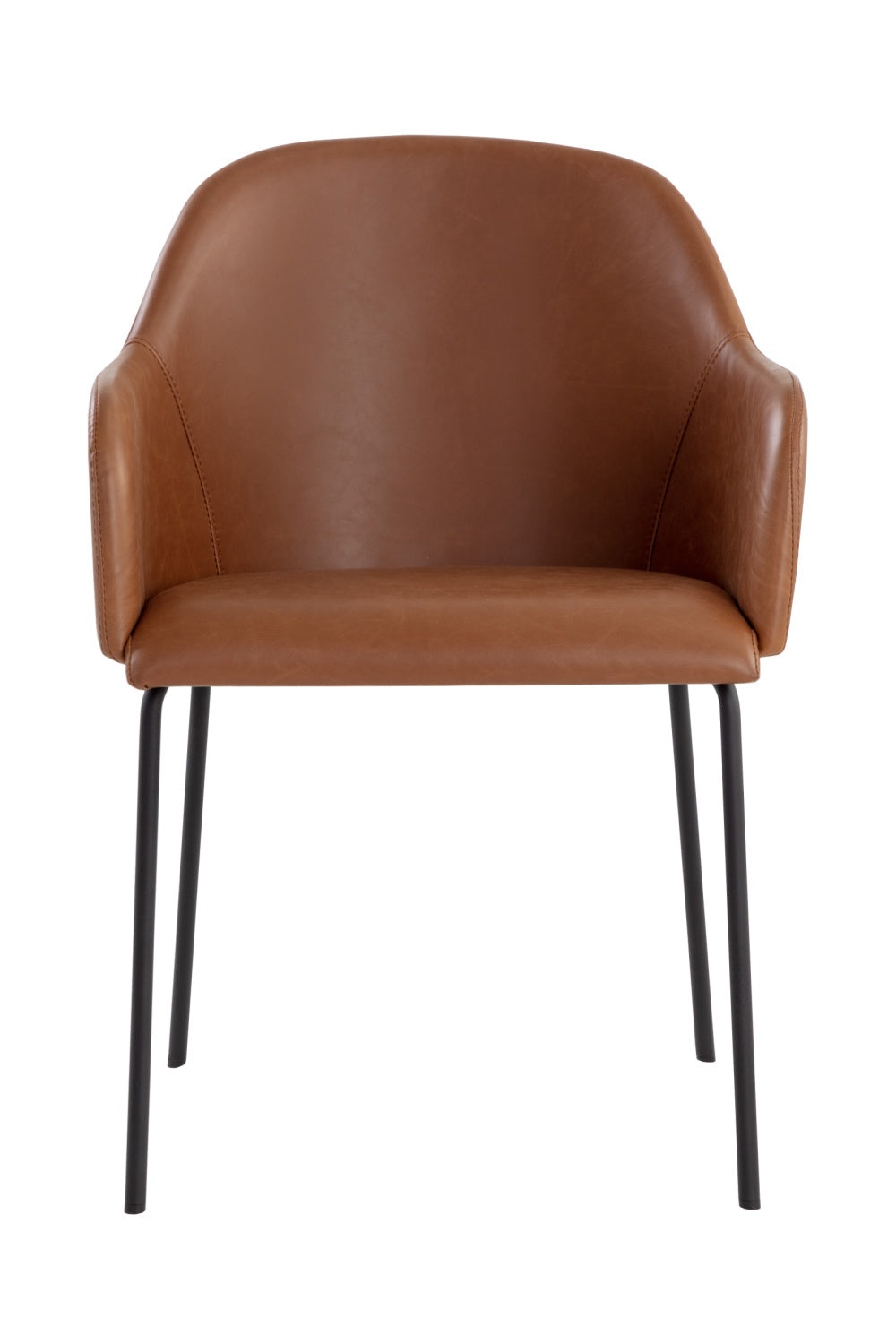 Leather Look Dining Armchair by Splendido Hensley Dining Chair