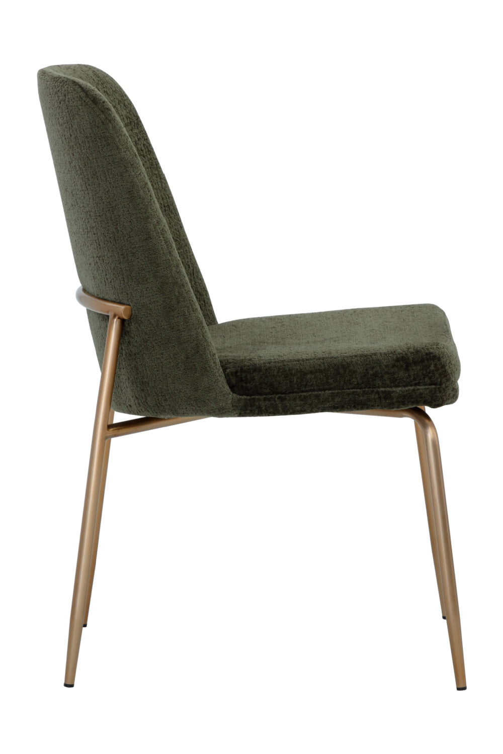 Modern European furniture - Green Fabric Dining Chairs (2) - www.oroa.com
