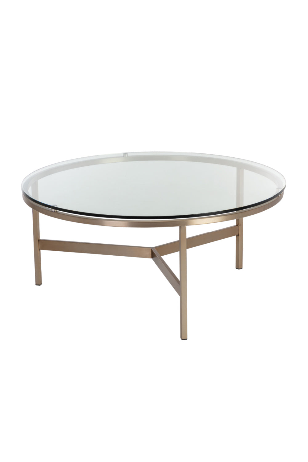 Bronze Framed Glass Coffee Table by Splendido Flato, alternate view 3