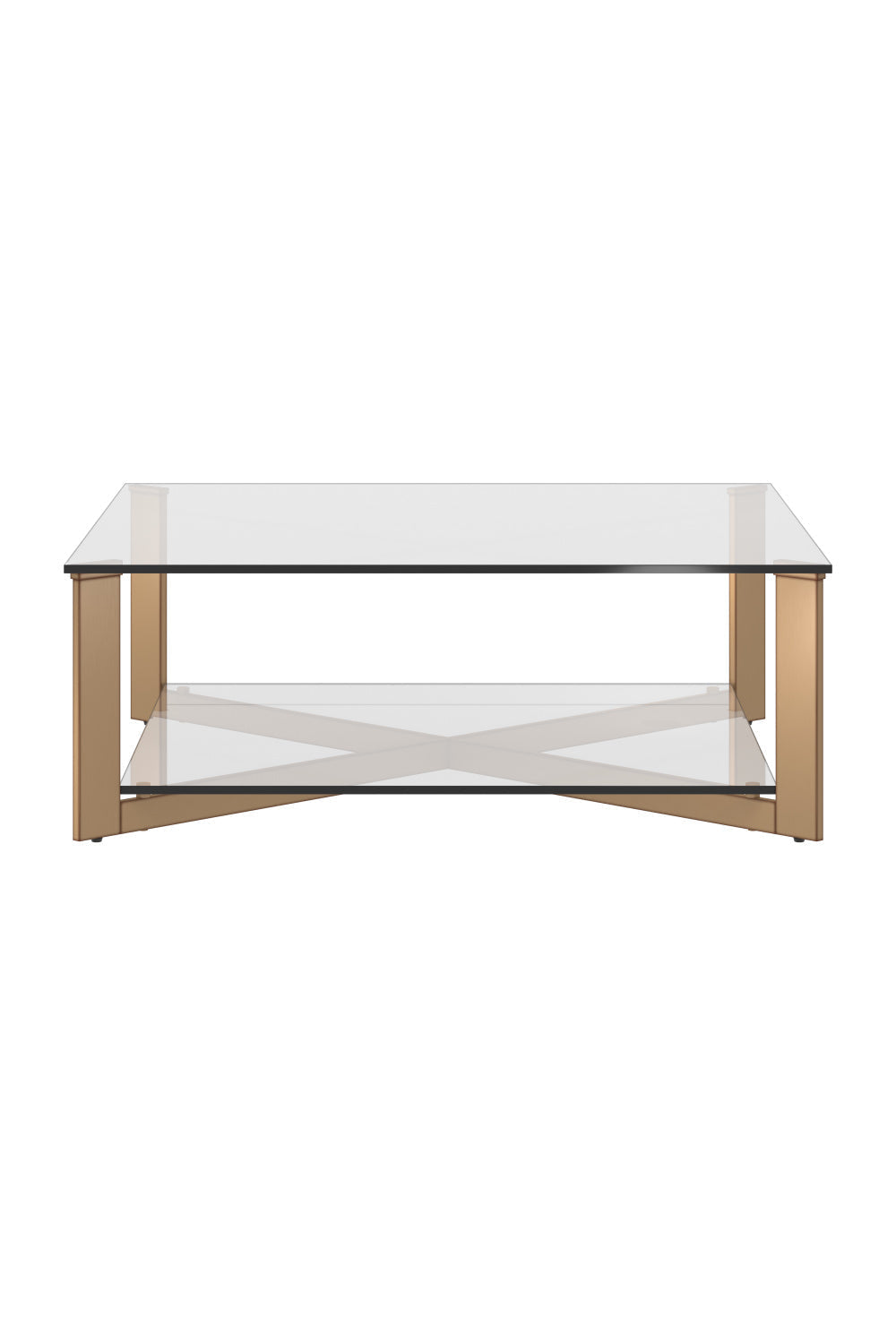 Square Glass Coffee Table by Splendido Xavier