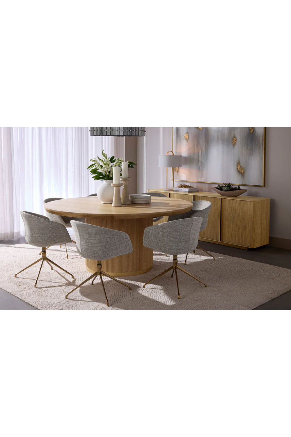 Drum Shade Table Lamp by Splendido Kezna, alternate view 14