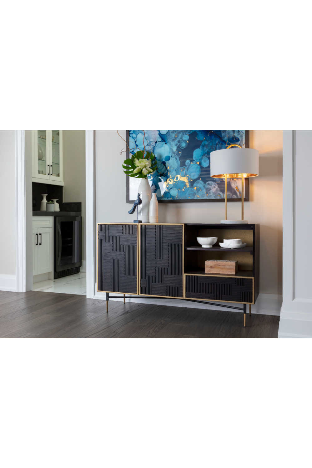 Drum Shade Table Lamp by Splendido Kezna, alternate view 11