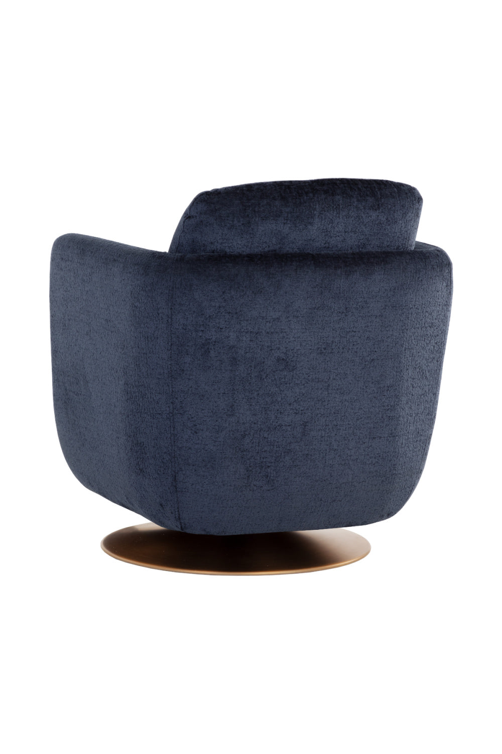 Gold Base Swivel Lounge Chair by Splendido Gilley Accent Chair, alternate view 5