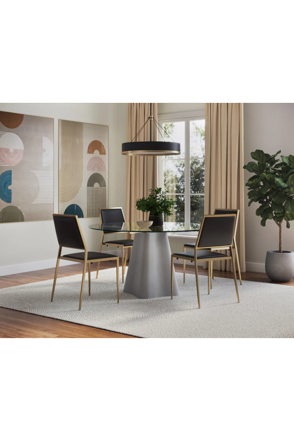 Viscose & Wool Hand-Tufted Area Rug by Splendido Calathea, alternate view 11