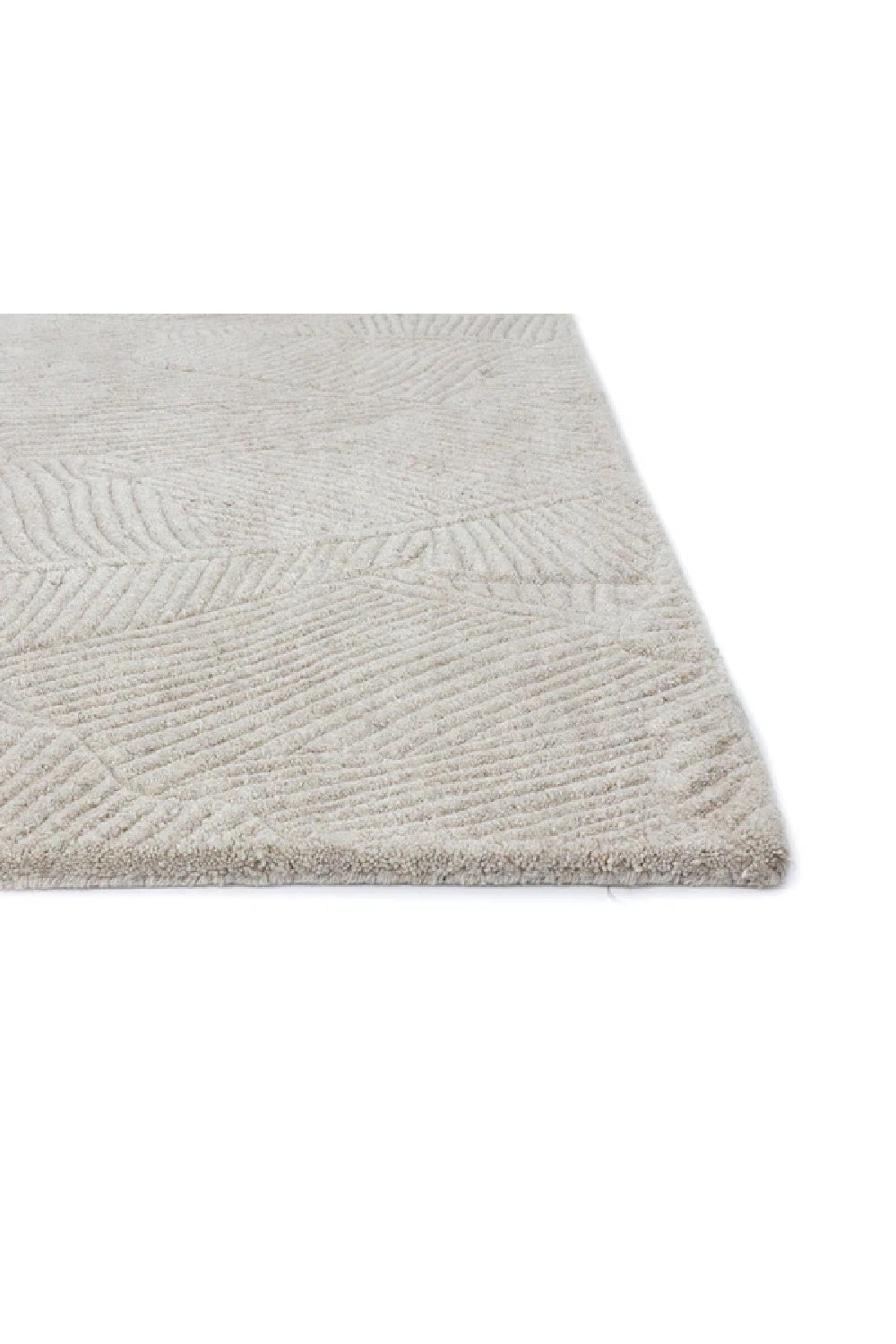 Contemporary Textured Area Rug by Splendido Calathea Art Print, alternate view 5