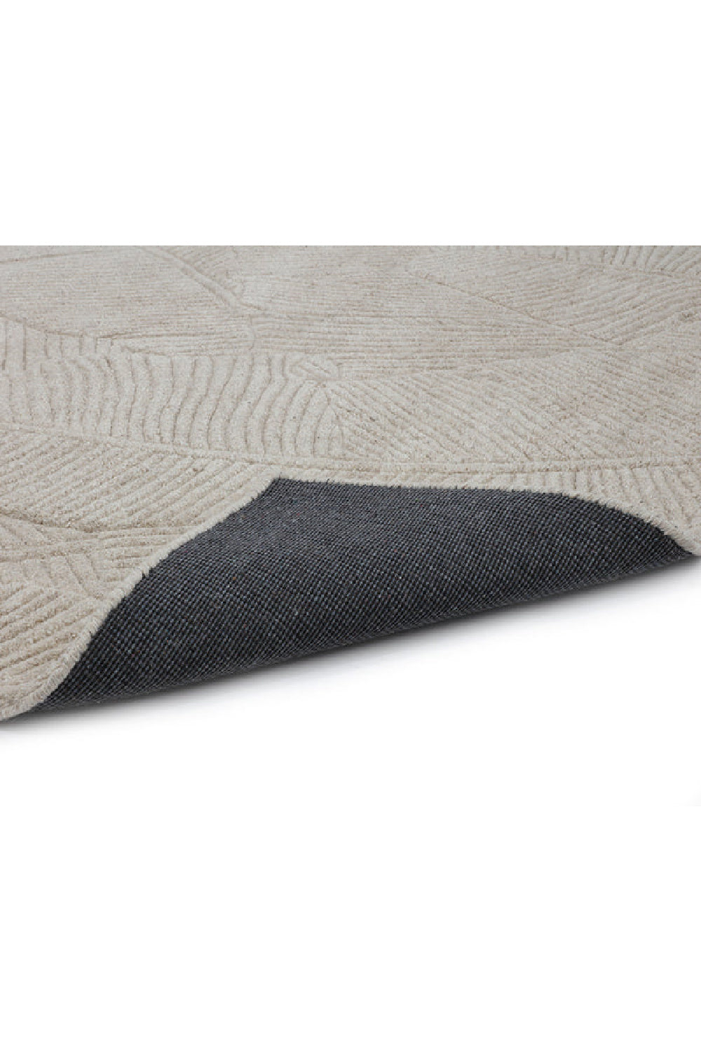 Contemporary Textured Area Rug by Splendido Calathea Art Print, alternate view 6