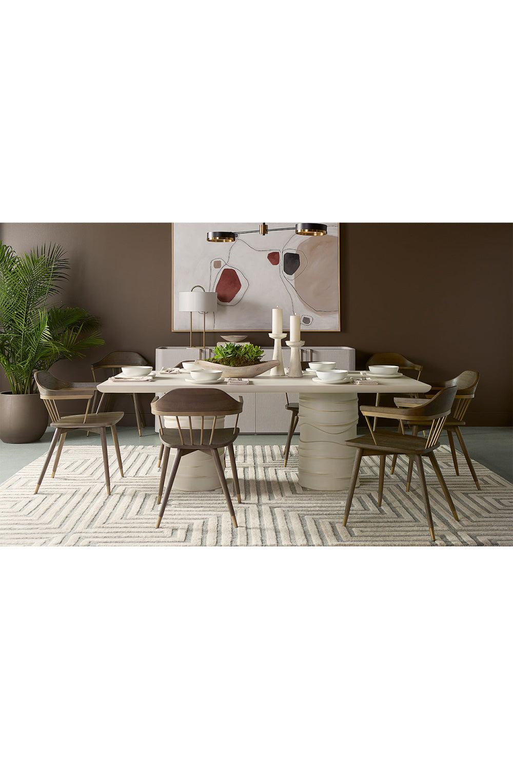 Hand-Tufted Beige Area Rug by Splendido Oslow, alternate view 10