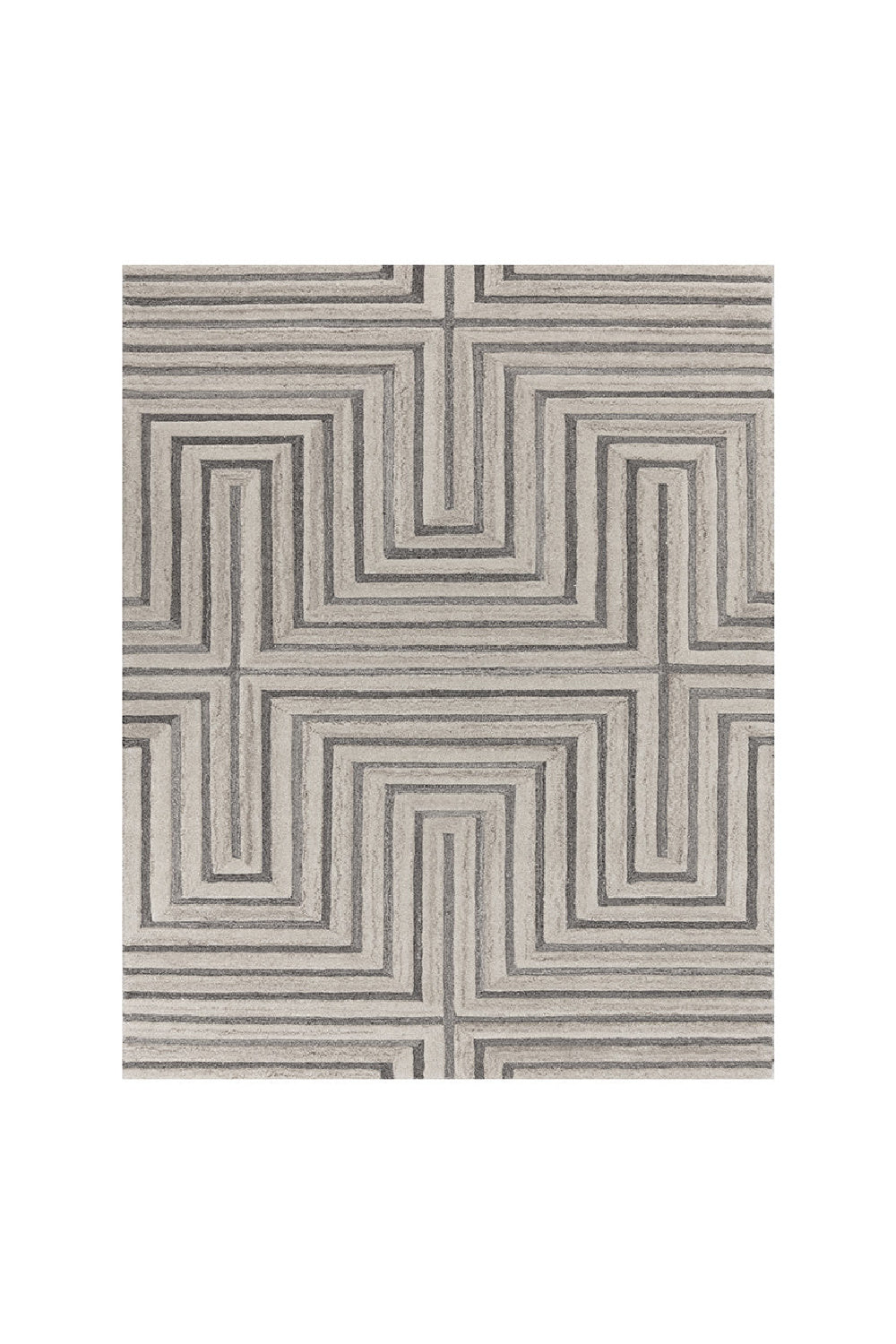 Hand-Tufted Beige Area Rug by Splendido Oslow, alternate view 12
