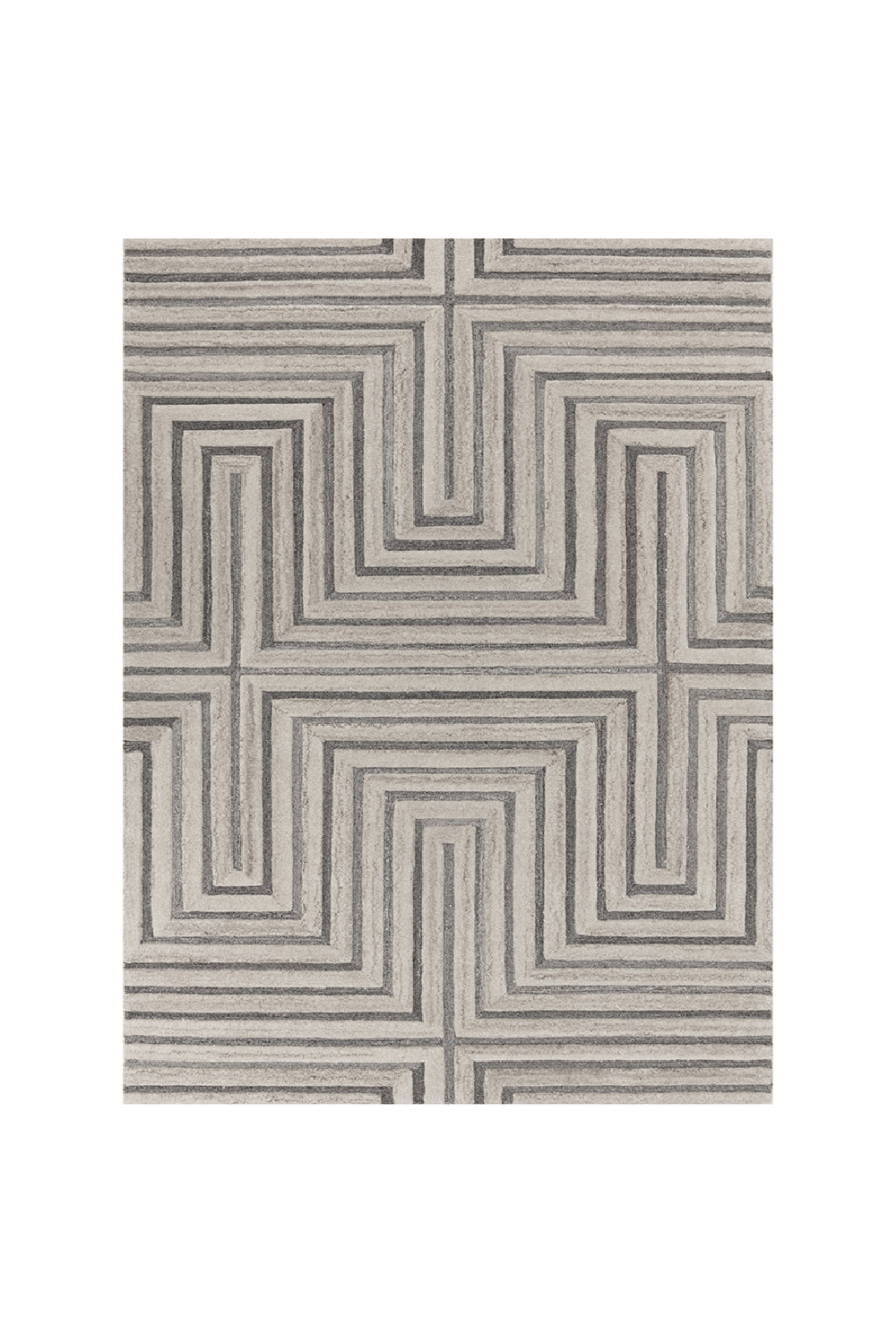 Hand-Tufted Beige Area Rug by Splendido Oslow, alternate view 17