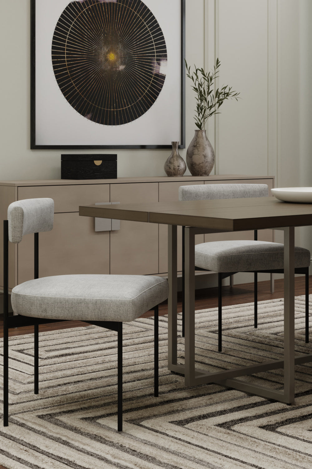 Hand-Tufted Beige Area Rug by Splendido Oslow, alternate view 18
